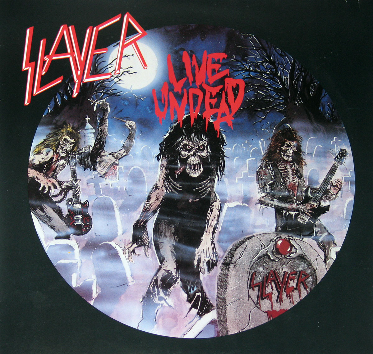 High Resolution Photo #1 SLAYER Live Undead 